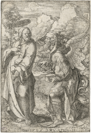 Lot 5271, Auction  120, Vellert, Dirk, Die Versuchung Christi