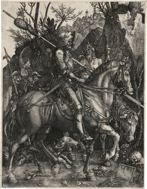 Lot 5285, Auction  120, Wierix, Johannes, Ritter, Tod und Teufel