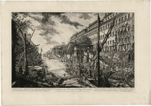 Lot 5345, Auction  120, Piranesi, Giovanni Battista, Veduta del Porto di Ripa Grande