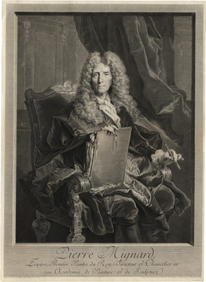 Lot 5368, Auction  120, Schmidt, Georg Friedrich, Bildnis des Malers Pierre Mignard