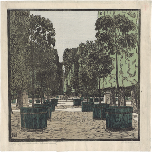 Lot 5457, Auction  120, Henneberg, Hugo, Park Schönbrunn