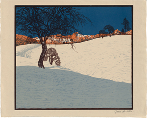 Lot 5458, Auction  120, Stoitzner, Josef, Aus den Tauern - Spuren im Schnee