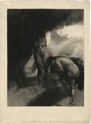 Lot 5479, Auction  120, Jettmar, Rudolf, Bau der Höllenbrücke