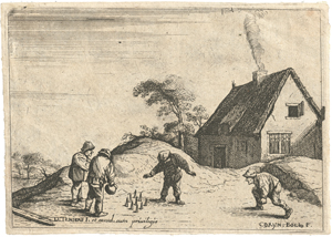 Lot 5526, Auction  120, Boel, Coryn, Die Kegelspieler