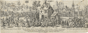 Lot 5536, Auction  120, Bry, Johann Theodore de, Die Dorfkirchweih