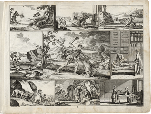 Lot 5546, Auction  120, Chodowiecki, Daniel Nikolaus, Illustrationen zu Johann Siegmund Stoys Bilder-Akademie für die Jugend