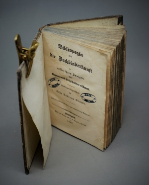 Lot 515, Auction  121, Hannett, John, Bibliopegia oder die Buchbinderkunst in allen ihren Zweigen