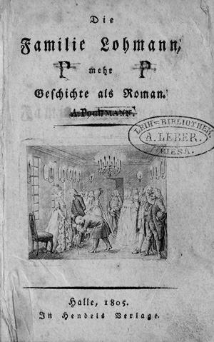 Lot 2058, Auction  121, Georgi, Wilhelm Gottlieb, Die Familie Lohmann