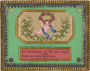 Lot 2250, Auction  121, Billet, Sammlung von 6 Freundschafts- und Liebesbillets