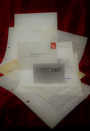 Lot 2407, Auction  121, Mann, Golo, 3 Briefe 1979