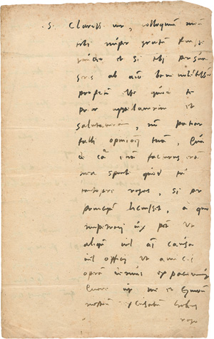 Lot 2480, Auction  121, Albinus, Adrianus, Eigenhändiger Brief an Thomas Hübner