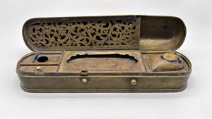 Lot 2837, Auction  121, Osmanisches Kapitänsbüro, Reise-Schreibset für Schiffsschreibstuben. 1870