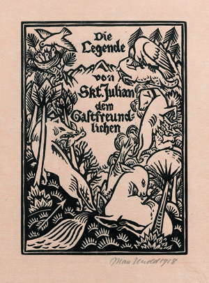 Lot 3159, Auction  121, Flaubert, Gustave und Unold, Max - Illustr., Die Legende von Skt Julian dem Gastfreundlichen