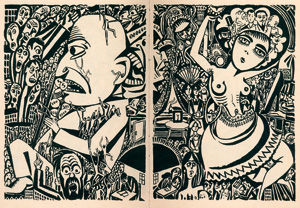 Lot 3338, Auction  121, Masereel, Frans, Grotesk Film