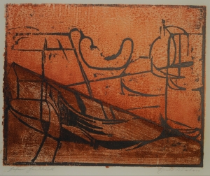 Lot 3340, Auction  121, Mataré, Ewald, Hafen Handdruck