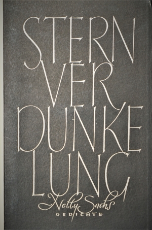 Lot 3432, Auction  121, Sachs, Nelly, Sternverdunkelung