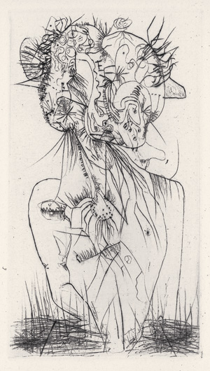 Lot 3519, Auction  121, Sartre, J.-P. und Wols - Illustr., Visages précédé de portraits officiels