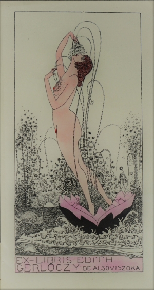 Lot 3545, Auction  121, Sassy, Attila, Sammlung von 4 (1 koloriert) Exlibris in Zinkografie