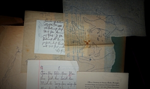 Lot 3598, Auction  121, Taut, Heinrich, Kinderskizzen. Skizzenbuch mit ca. 40 Blatt. 1910 - 1912.