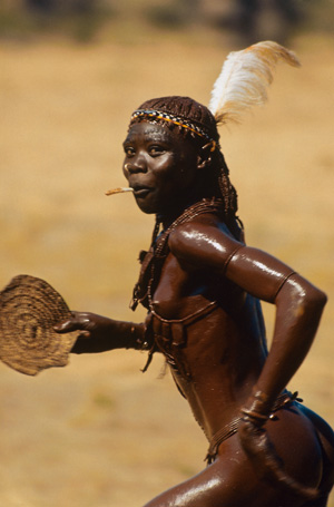 Lot 4287, Auction  121, Riefenstahl, Leni, Mursi tribe woman