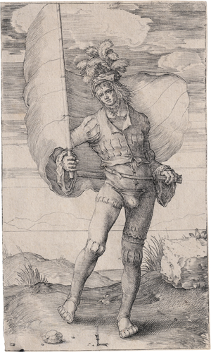 Lot 5126, Auction  121, Leyden, Lucas van, der Fahnenträger