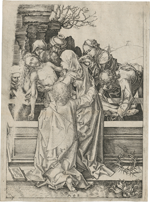 Lot 5185, Auction  121, Schongauer, Martin, Die Grablegung