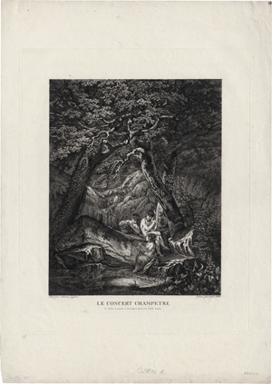 Lot 5262, Auction  121, Kolbe, Carl Wilhelm, Le concert champêtre