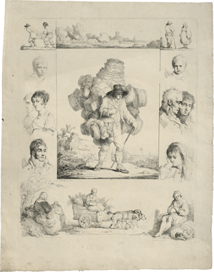 Lot 5360, Auction  121, Plonski, Michal, Korbwarenverkäufer