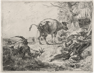 Lot 5443, Auction  121, Berchem, Nicolaes, Die pissende Kuh