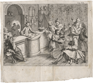 Lot 5489, Auction  121, Fossati, Giorgio, Satirische Blätter