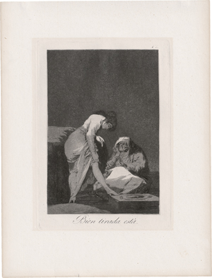 Lot 5498, Auction  121, Goya, Francisco de, Bien terada està