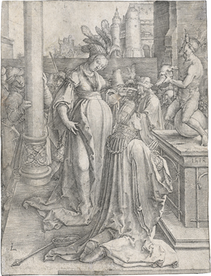 Lot 5540, Auction  121, Leyden, Lucas van, Salomons Götzendienst