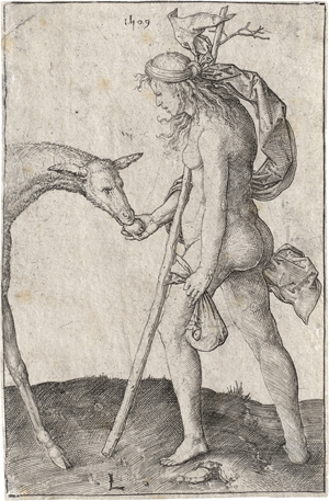 Lot 5546, Auction  121, Leyden, Lucas van, Die Frau mit der Hirschkuh