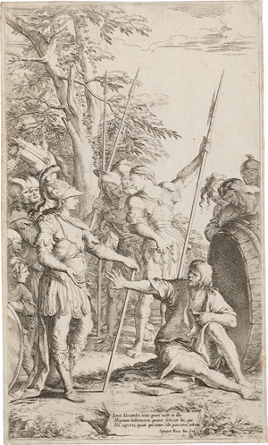 Lot 5619, Auction  121, Rosa, Salvator, Alexander und Diogenes