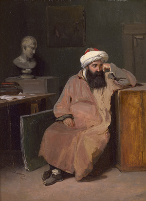 Lot 6154, Auction  121, Trévise, L. de, Bildnis eines Efendi im Künstleratelier