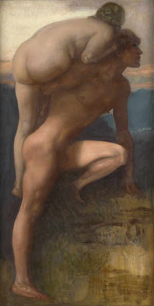 Lot 6173, Auction  121, Jettmar, Rudolf, Orpheus rettet Eurydike aus der Unterwelt