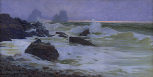 Lot 6174, Auction  121, Spaun, Paul von, Die Felsenküste bei Marina Piccola auf Capri mit den Faraglioni