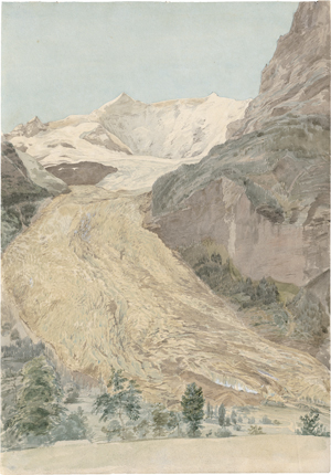 Lot 6757, Auction  121, Schnorr von Carolsfeld, Ludwig Ferdinand, Blick auf den Rosenlaui Gletscher