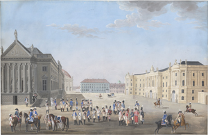Lot 6772, Auction  121, Niegelssohn, Johann August Ernst, Blick auf den Bebelplatz in Berlin