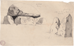Lot 6803, Auction  121, Gurlitt, Louis, Dolmen und Menhire des Hünengrabs von Langdysse bei Raklev