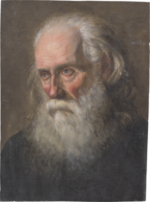 Lot 6821, Auction  121, Österreichisch, 19. Jh. Bildniskopf eines weißhaarigen Herrn