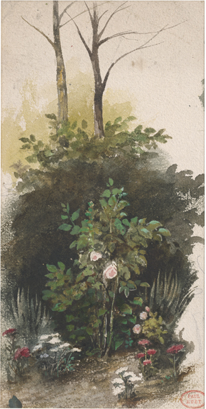 Lot 6846, Auction  121, Huet, Paul, Un Coin de mon jardin