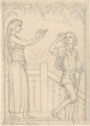 Lot 6875, Auction  121, Fidus, Der Abschied