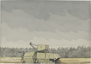 Lot 7326, Auction  121, Koeppel, Matthias, Mähdrescher