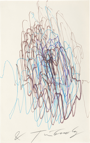 Lot 7420, Auction  121, Tinguely, Jean, Méta-Matic-Zeichnung