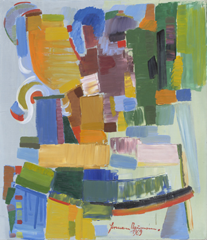 Lot 8164, Auction  121, Naumann, Hermann, Ohne Titel (Abstrakte Komposition)