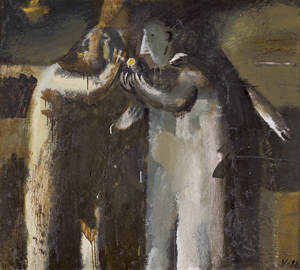 Lot 8185, Auction  121, Golosij (Holosiy), Oleg Nikolaevich, Prikurivajuschij (Der Zigarettenanzündende) 