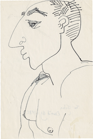 Lot 8212, Auction  121, Wojnarowicz, David, Portrait John Edward Heys