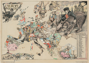 Lot 551, Auction  122, Vlaanderen, André, L'Europe en Sept. 30. 