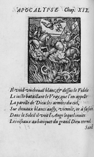 Lot 1284, Auction  122, Chappuys, Gabriel, Figures de la Bible declares par stances, par G. C. T. Augmantees de grand Nombre de figures aux Actes des Apostres.
